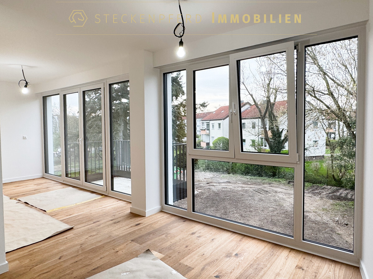 große Fensterfronten