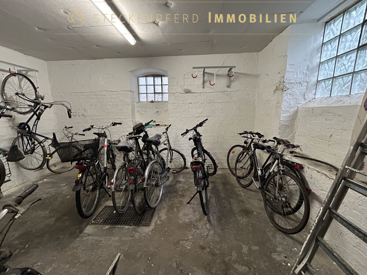 Fahrradraum im Hinterhaus