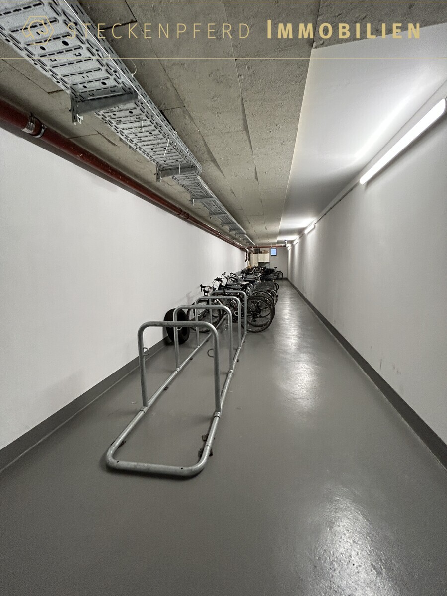 Gesicheter Fahrradberreich