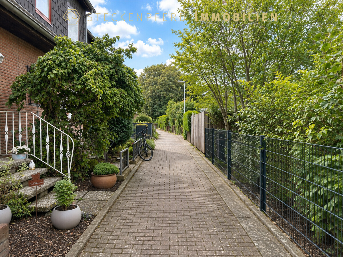 Weg zum Haus 
