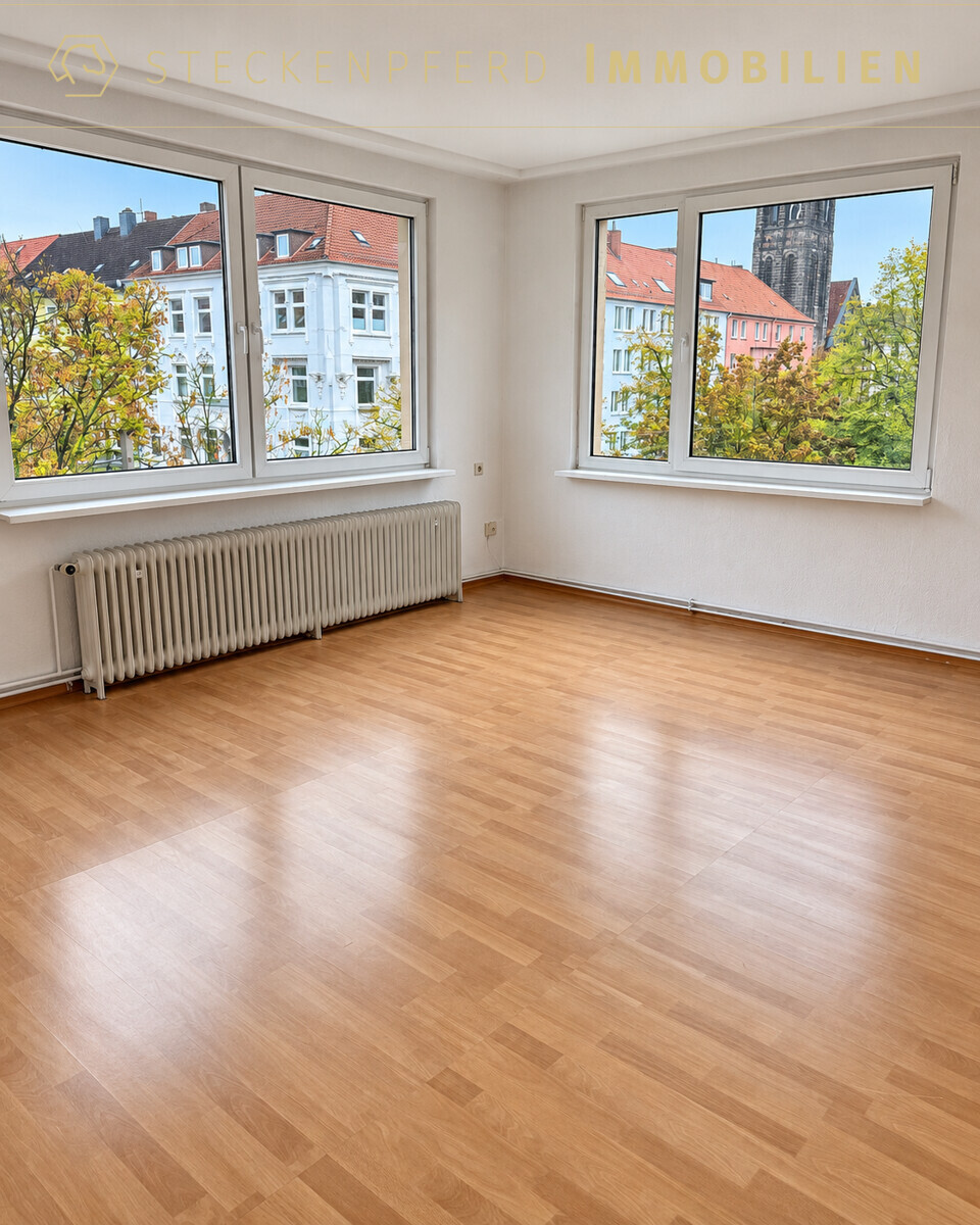 Großzügige 3-Zimmer-Wohnung mit Balkon in der Südstadt, gepflegtes Haus & tolle Lage!