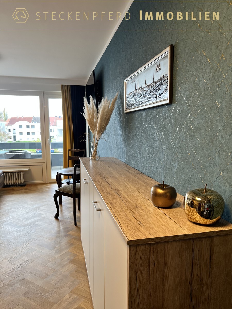Eilenriede direkt vor der Tür ++ charmant möblierte Pendlerwohnung ++