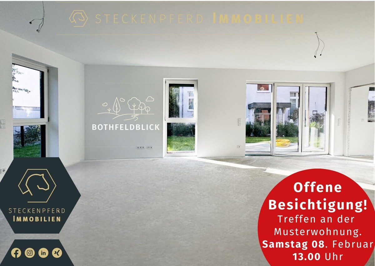 BOTHFELDBLICK: Stilvolles Wohnen – Terrasse, Garten, En-suite Bad, Gäste-WC inklusive!