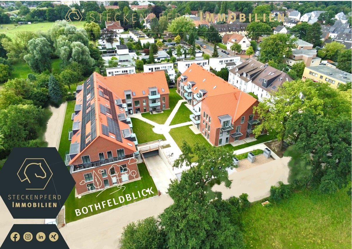 BothfeldBlick Exklusiv: Lichtdurchflutete EG-Wohnung mit 2 Terrassen, Garten und sonnigem Ambiente!