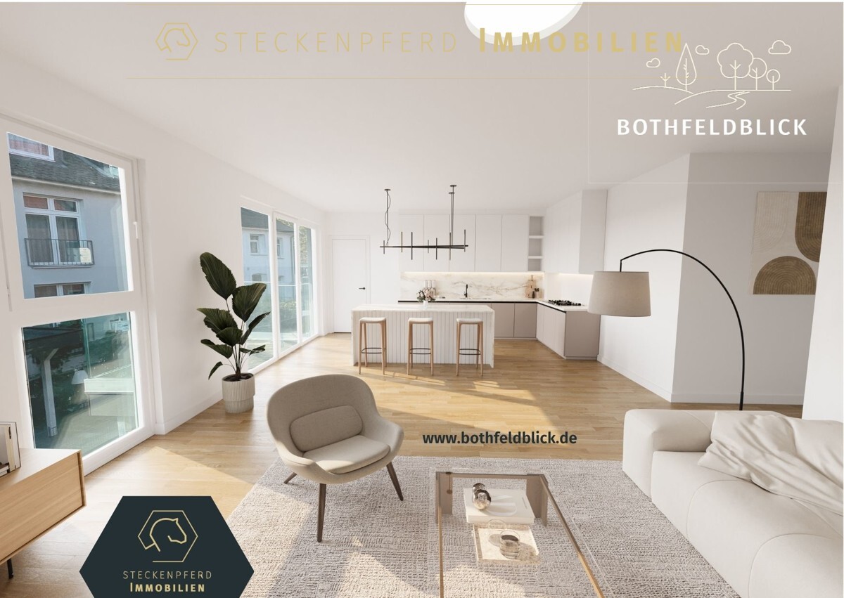 BOTHFELDBLICK: Großzügige Eckwohnung mit vielen Extras für ein stilvolles Leben!