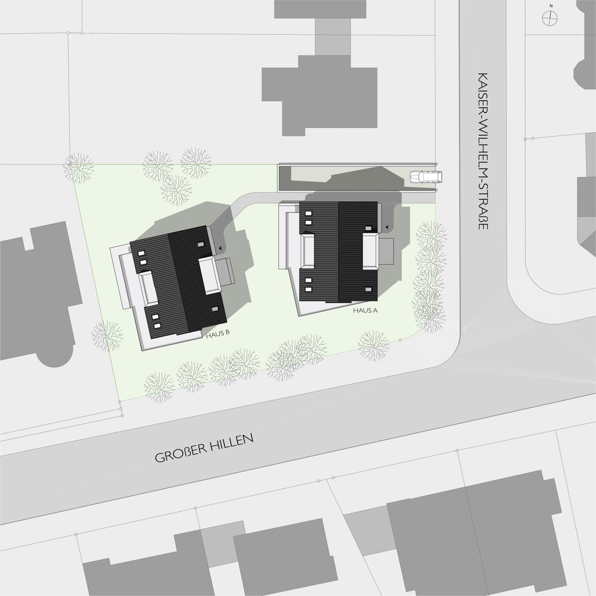 LAGEPLAN GROßER HILLEN