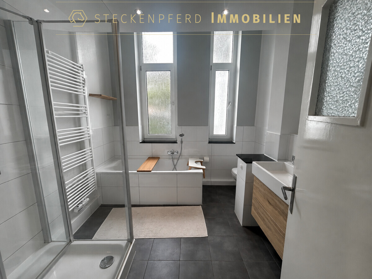 renoviertes Badezimmer